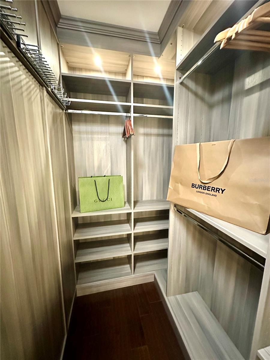 Primary Closet-His Side