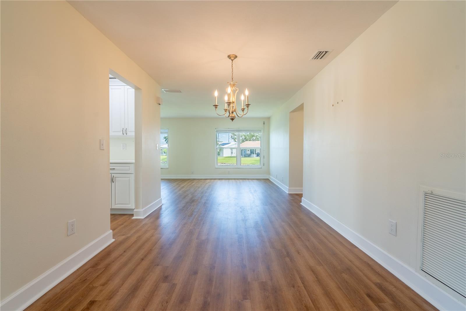 Living Room, Dining area through to Family Room