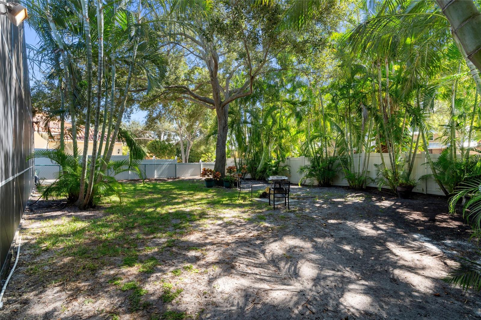 THIS AREA HAS A WIDE GATE IN THE BACK. YOU CAN EASILY STORE A BOAT OR SMALL RV