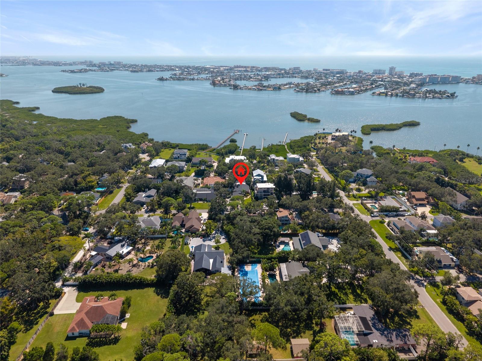 SEVERAL AERIAL SHOTS.