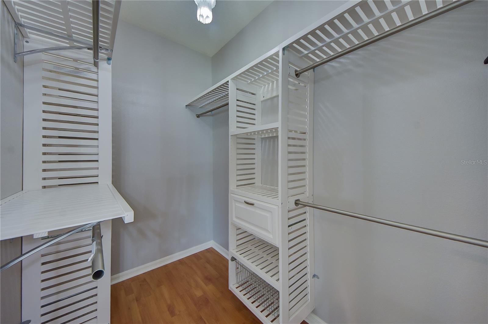 Primary Walk-In Closet