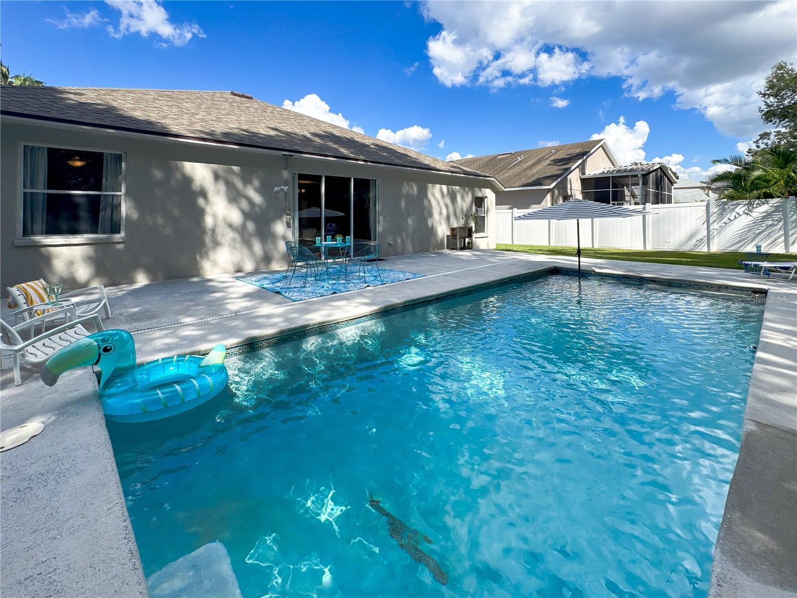 Pool and Patio