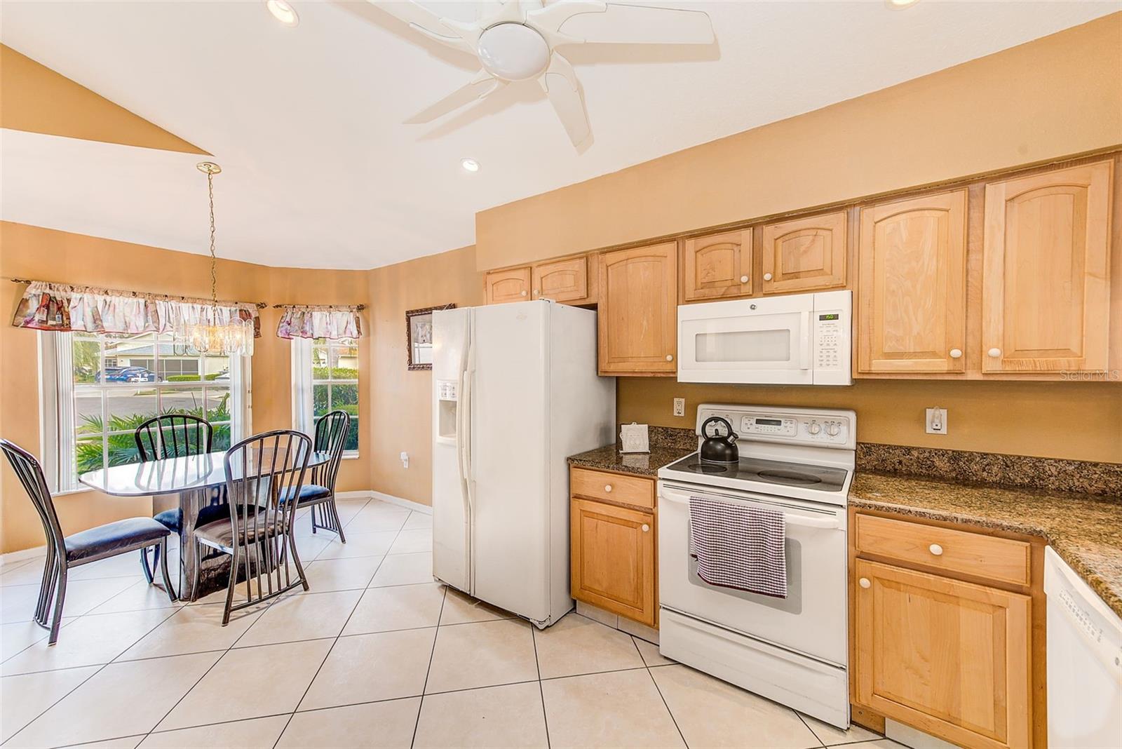 Kitchen with view to breakfast area