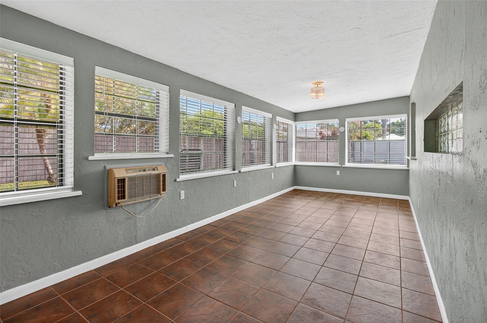 Enclosed Florida Room