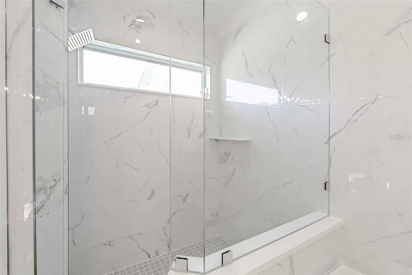 Shower in master bath