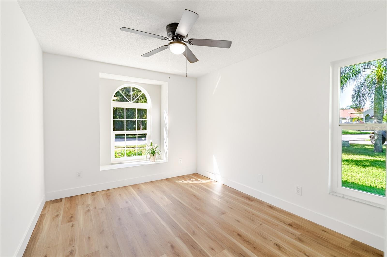 Bedroom 3 with window seating