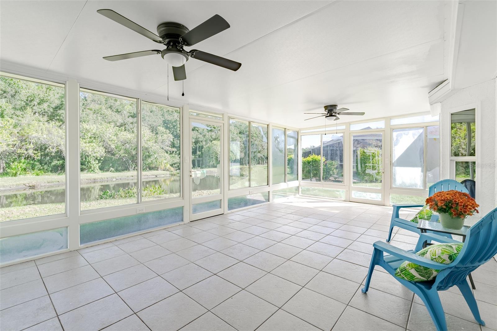 glass enclosed patio