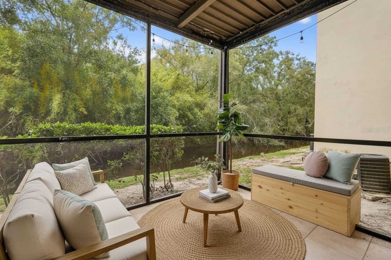 virtual staged patio