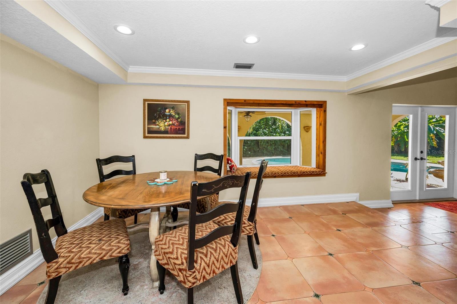 Dining area off the Kitchen