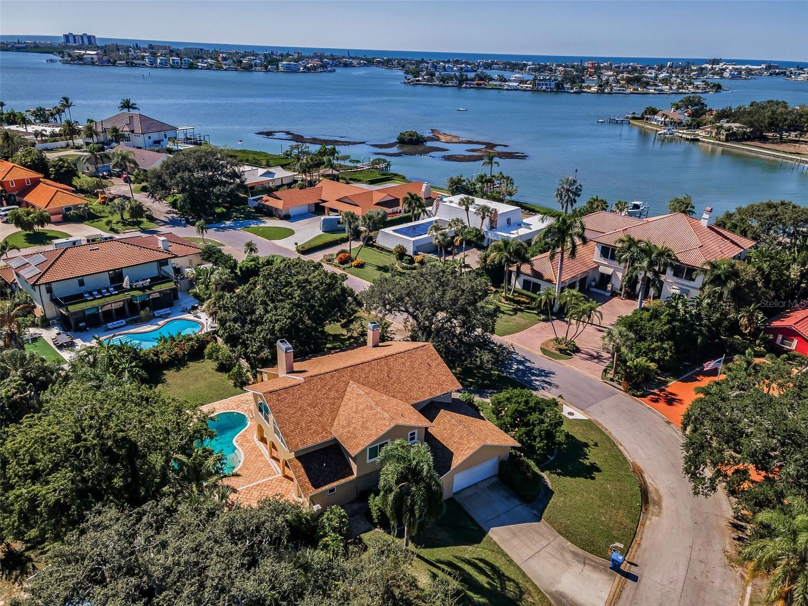 Across the street from the Intracoastal Waterway