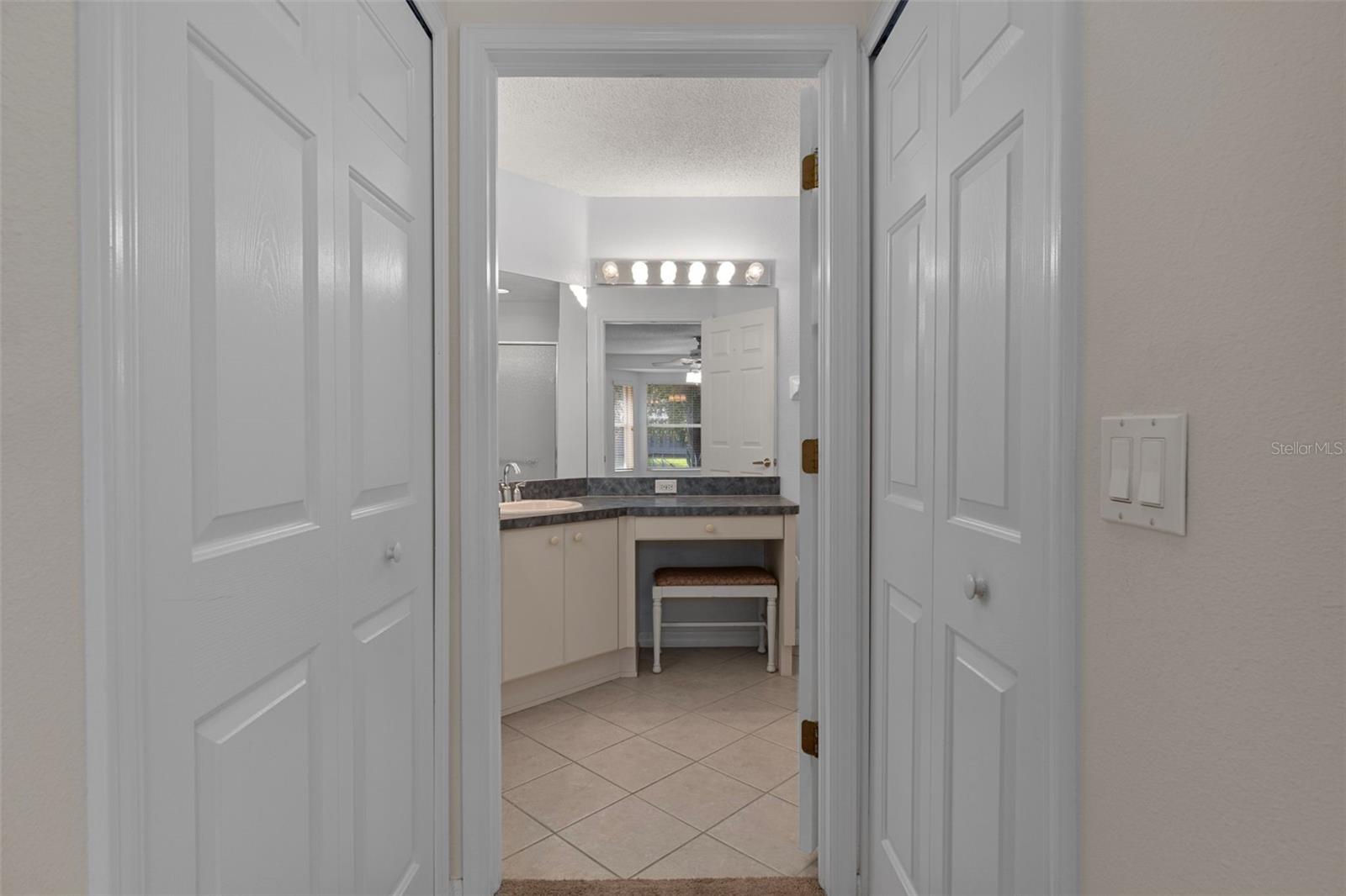 ENTRANCE TO PRIMARY BATH