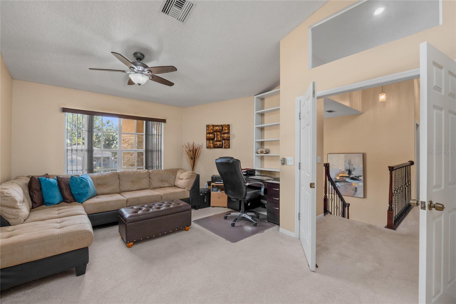 Large sitting area/Office space in the Primary Bedroom