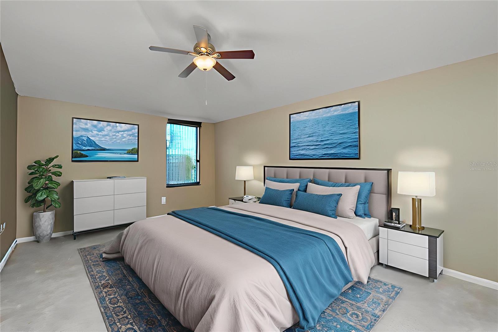 Virtually Staged | Bedroom 3 on 2nd Floor with HUGE walk in closet