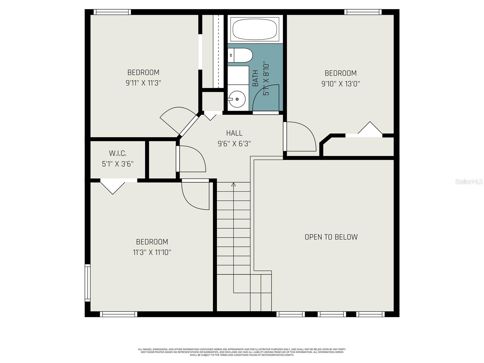 2nd Floor Floor Plan
