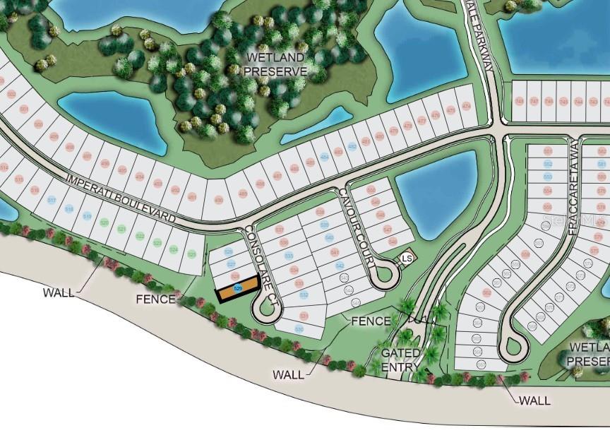 Esplanade at Wiregrass Ranch ~ Site Map