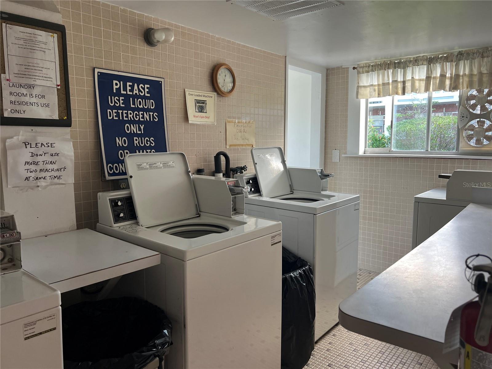 On-Site Coin Laundry