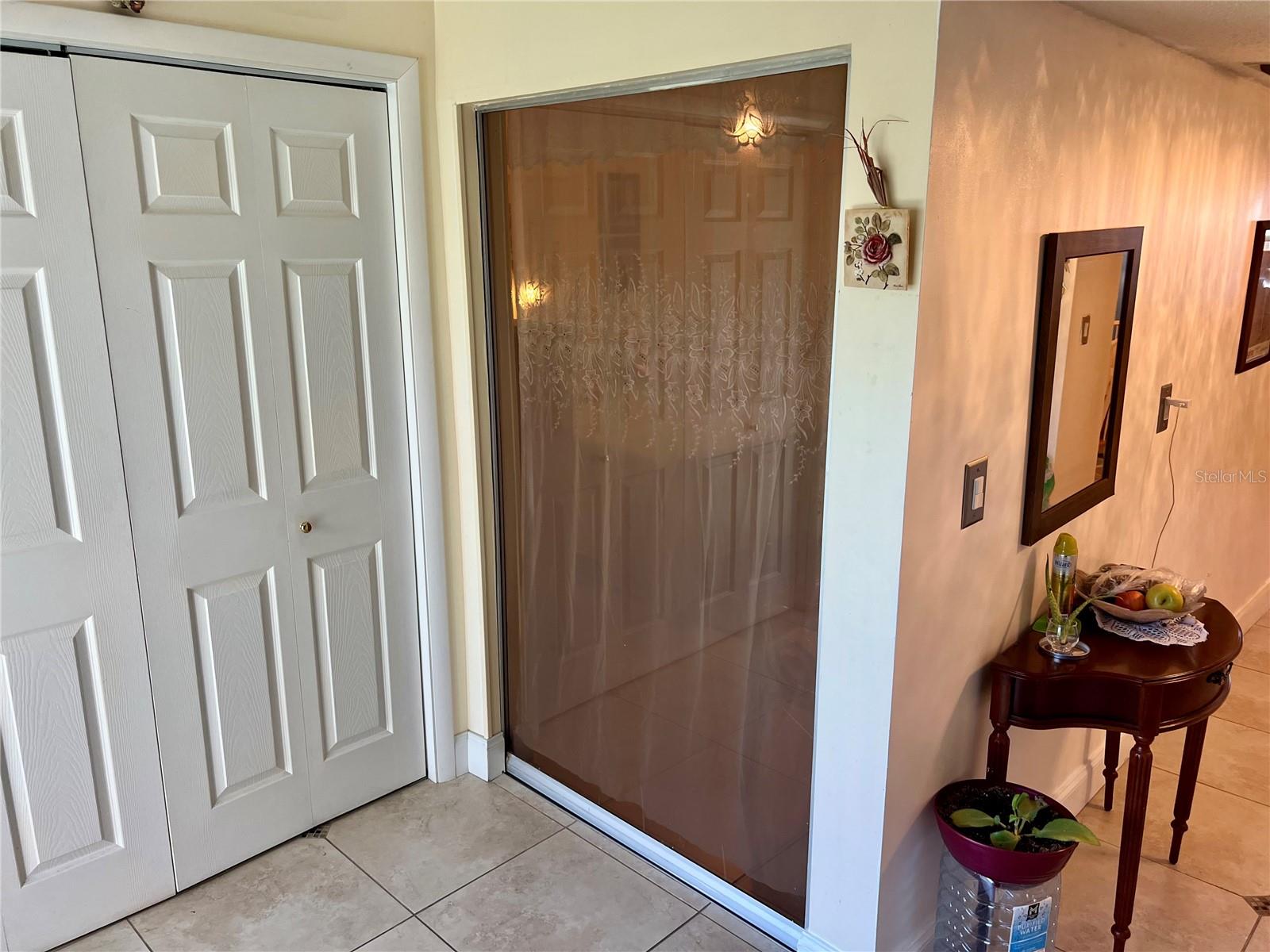 Sliding Door on Primary Bedroom for Privacy