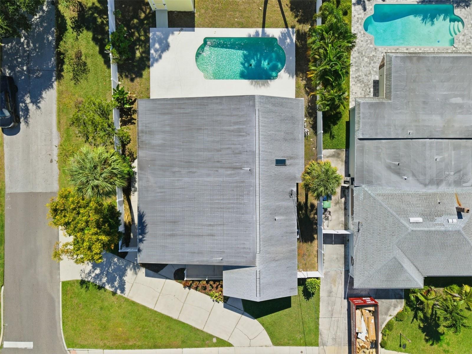 oversized corner lot