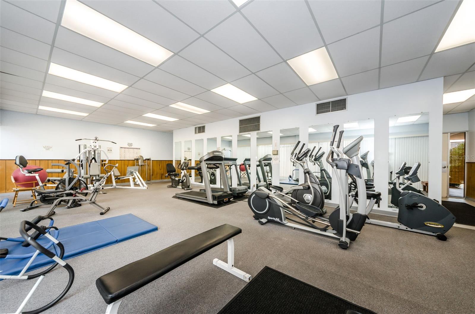 fitness center