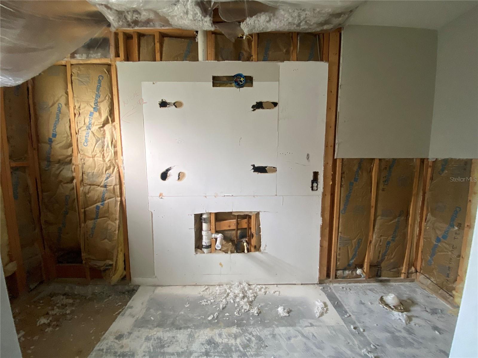 Primary Bathroom - unfinished & ready to be renovated