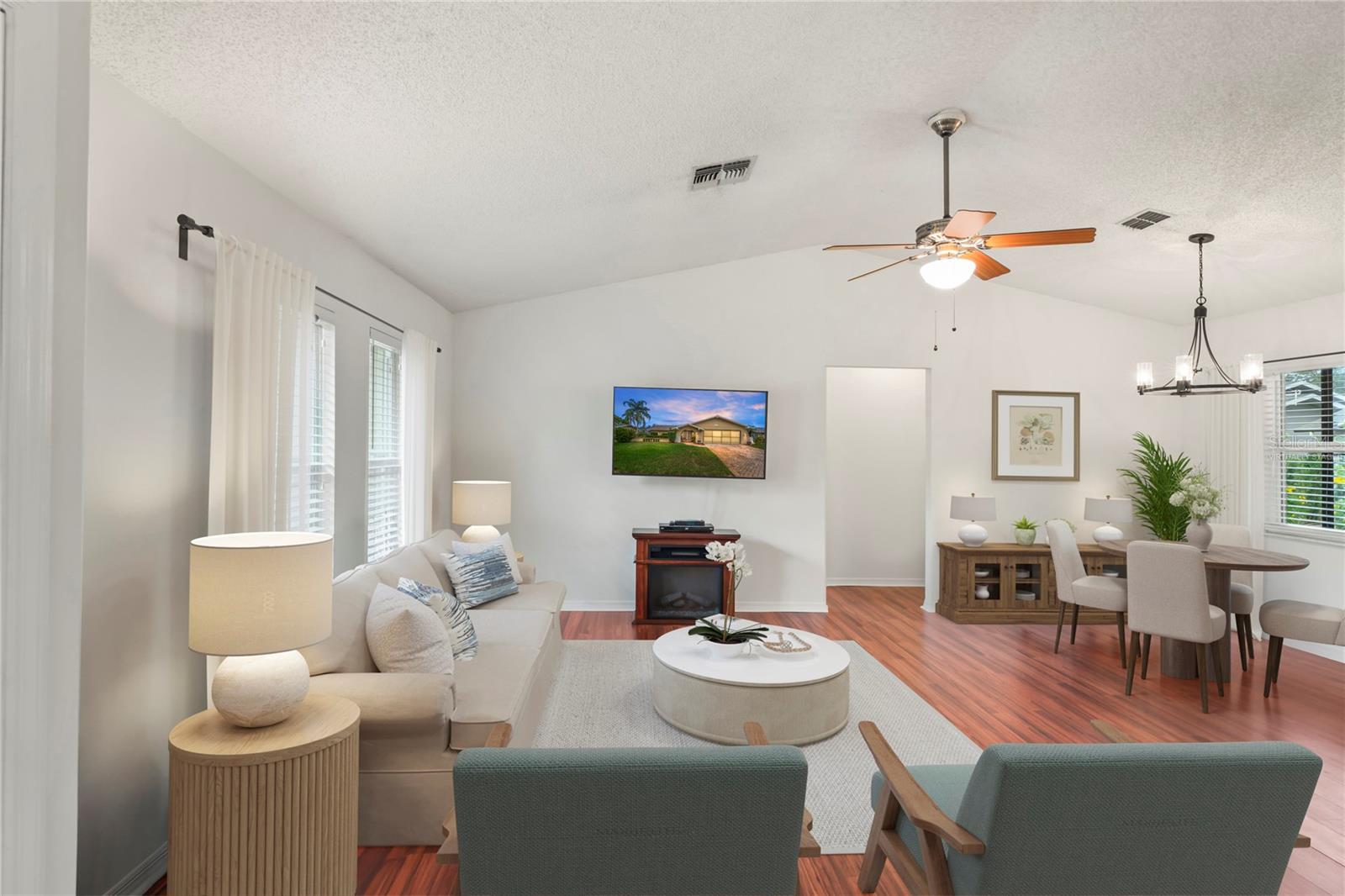 VIRTUALLY STAGED GREAT ROOM