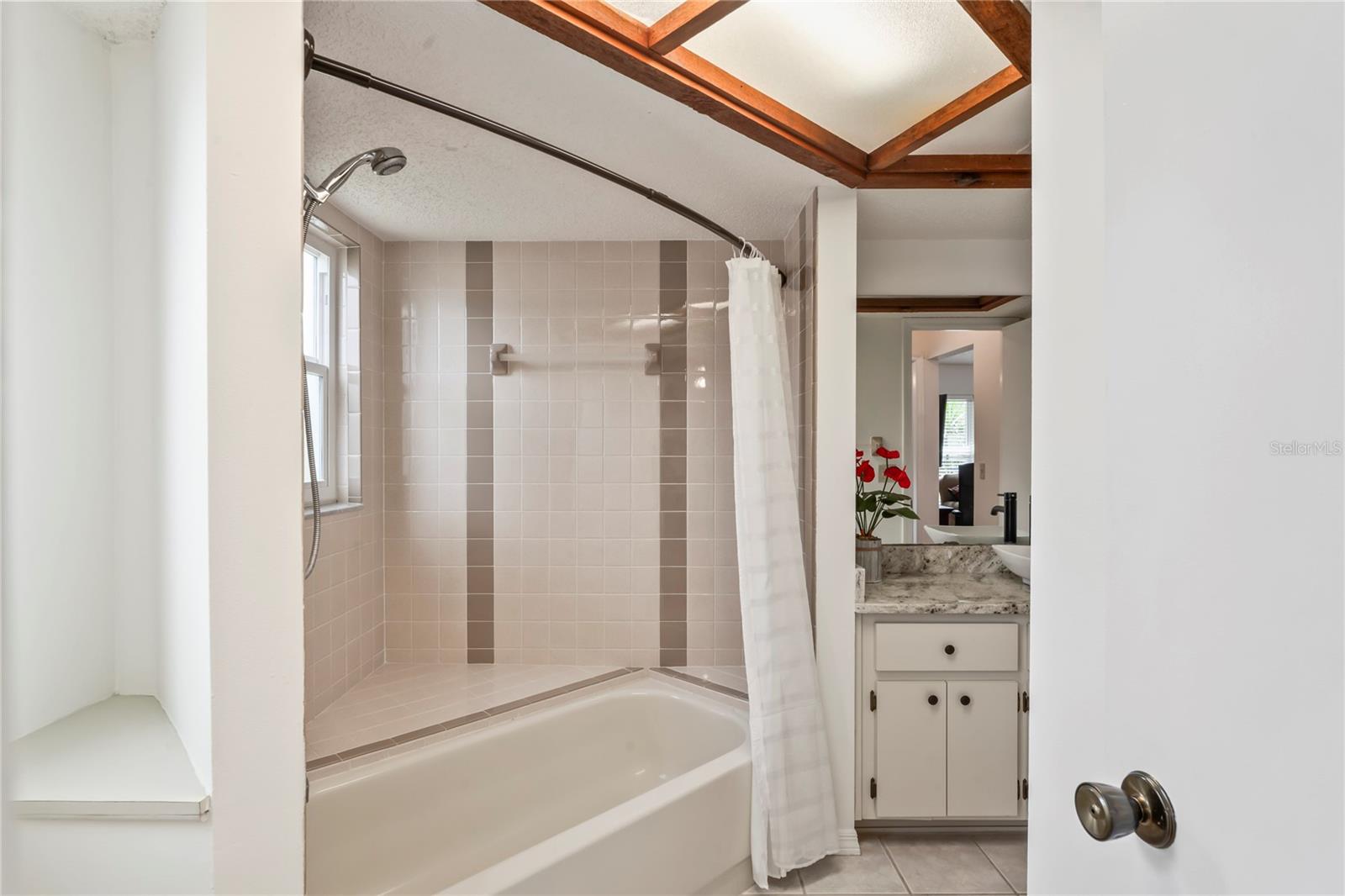 WRAP-AROUND BATHROOM