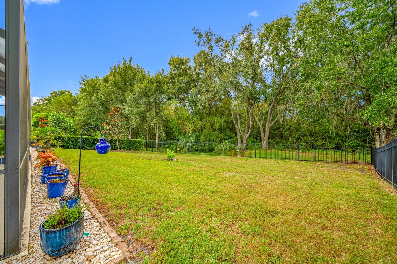 Fenced Back yard