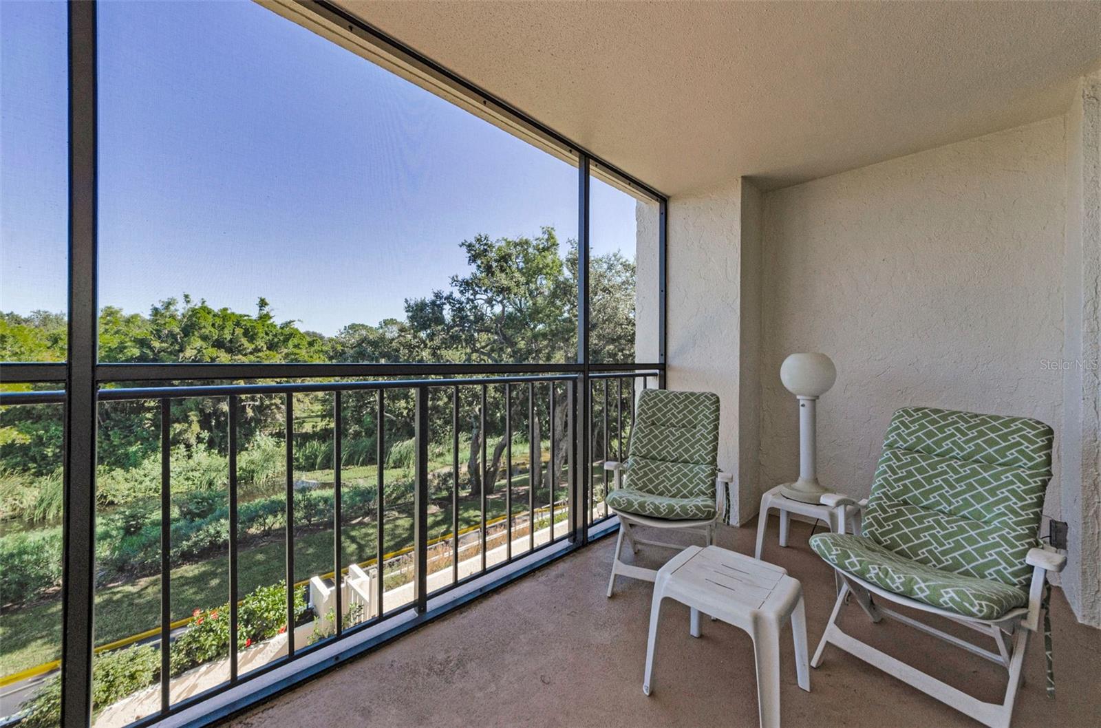 Seating outside the master bedroom