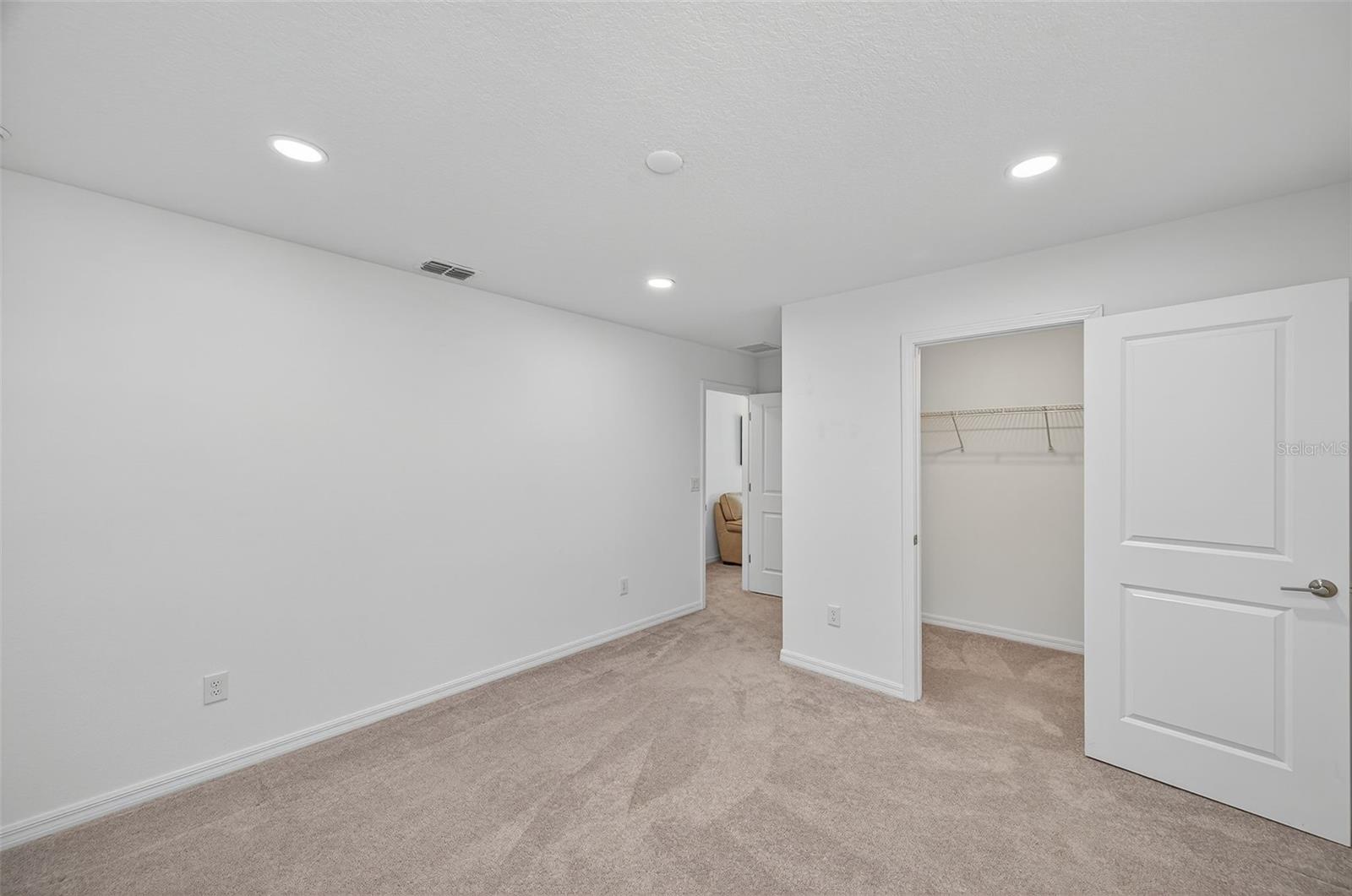 Bedroom 2 with walk in closet