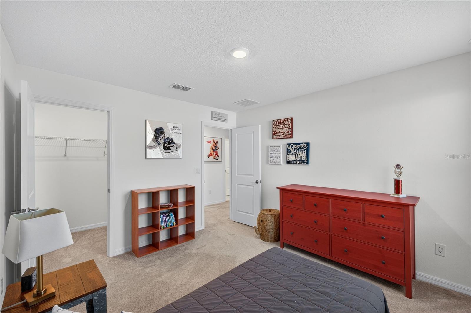 Bedroom 5 with walk in closet