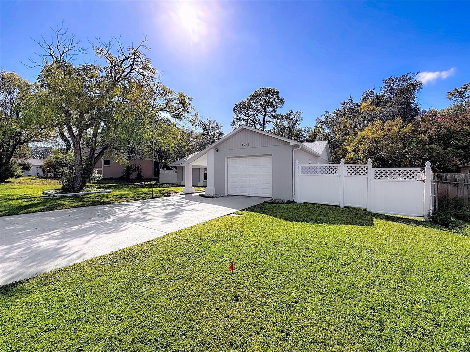 Lots of room for gardening and play - front and back.