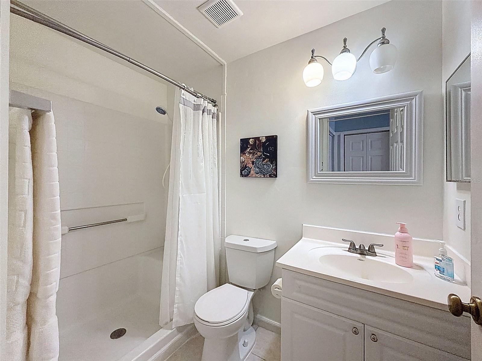 Master bathroom.