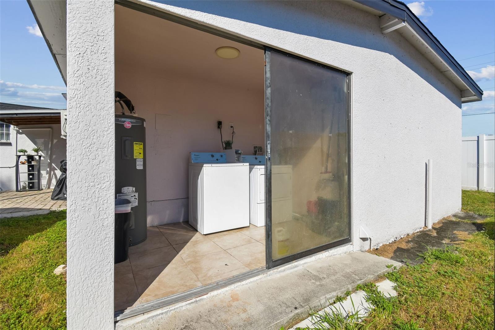 Laudry room for 3 apartments