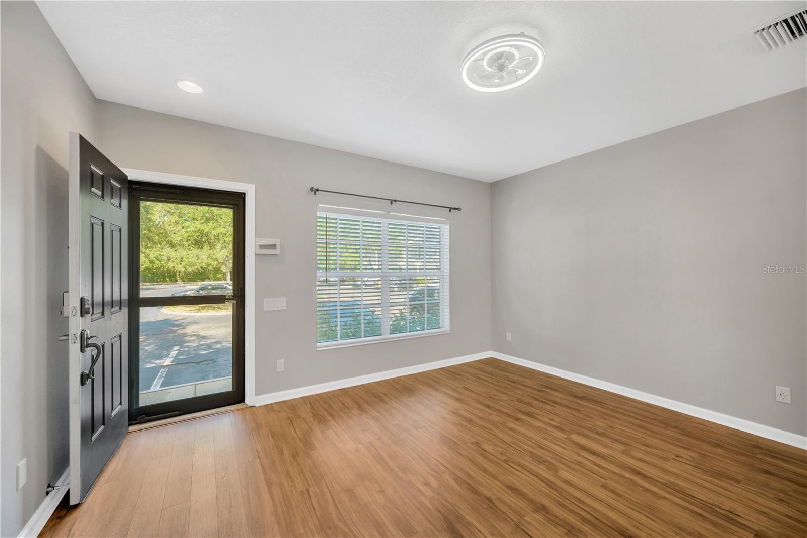 Living Room - View out of Front Door