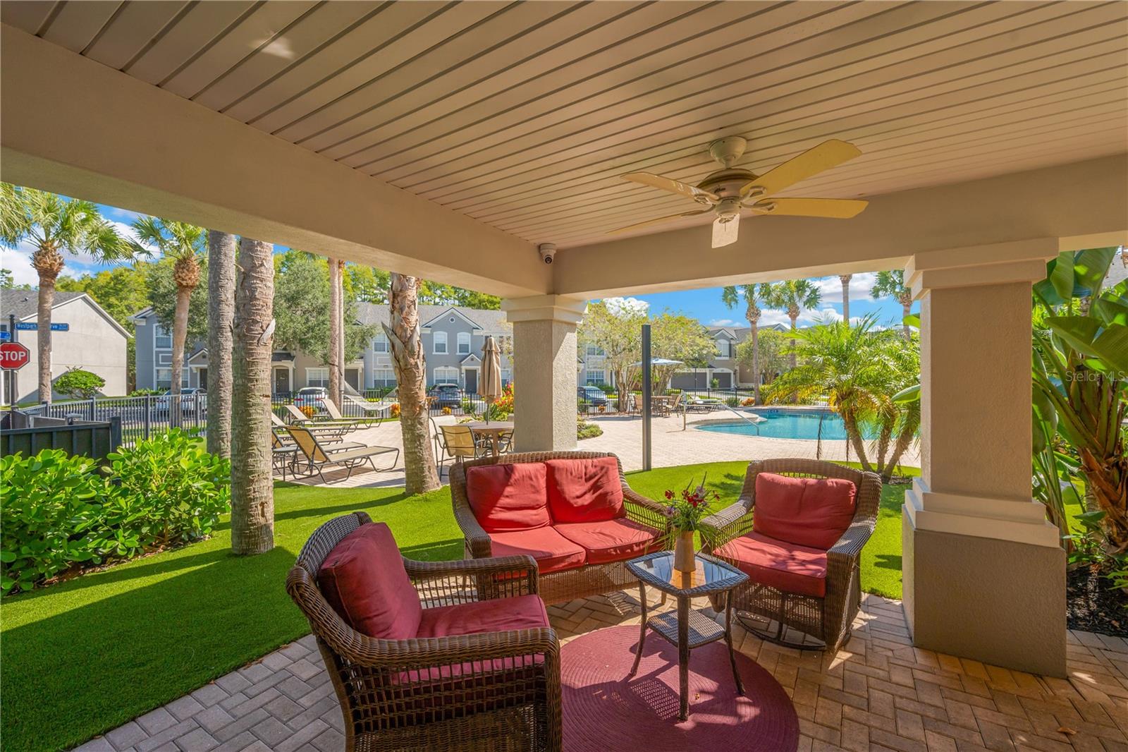 Community Amenities/Pool with Ample Seating Options