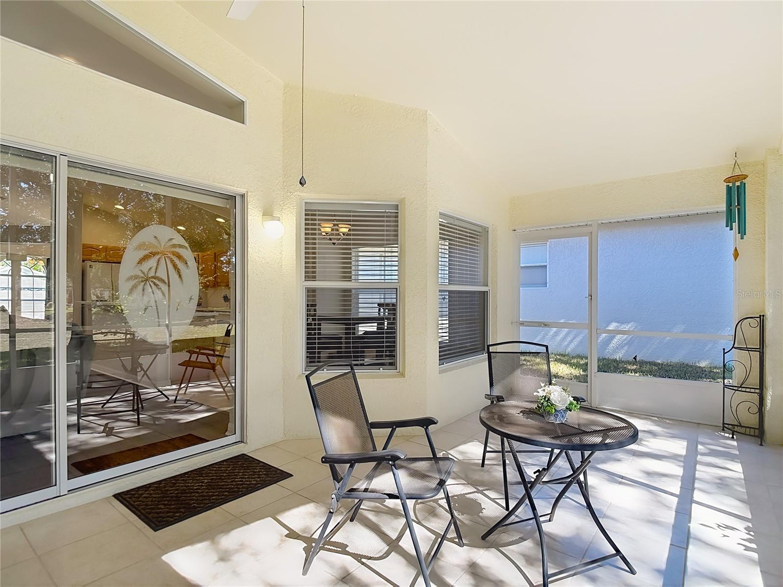 Lanai - Sliding Doors to Family Room