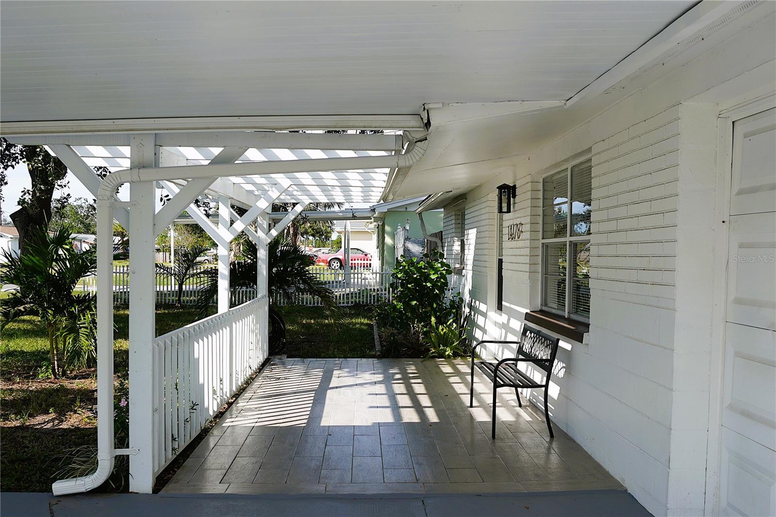 1408 Jennings Drive Front Patio