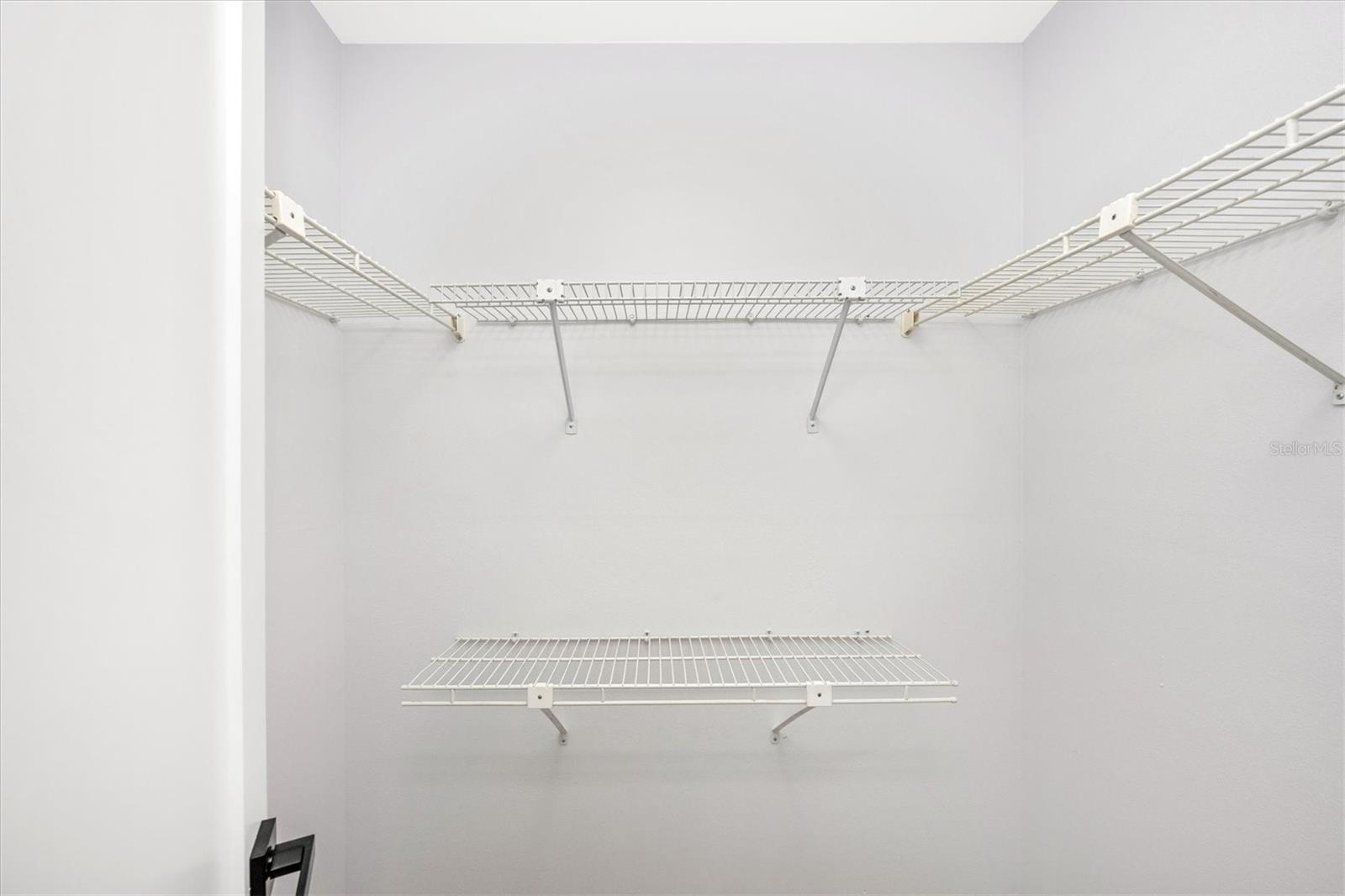 Primary closet