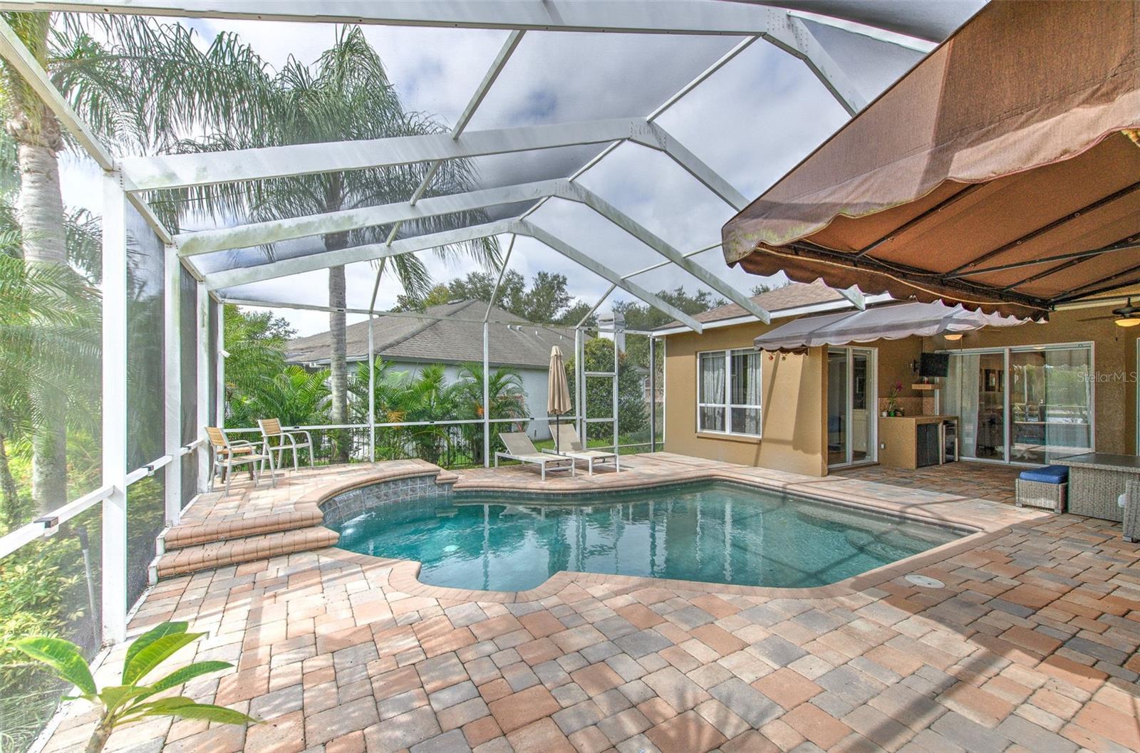 Lanai and Pool