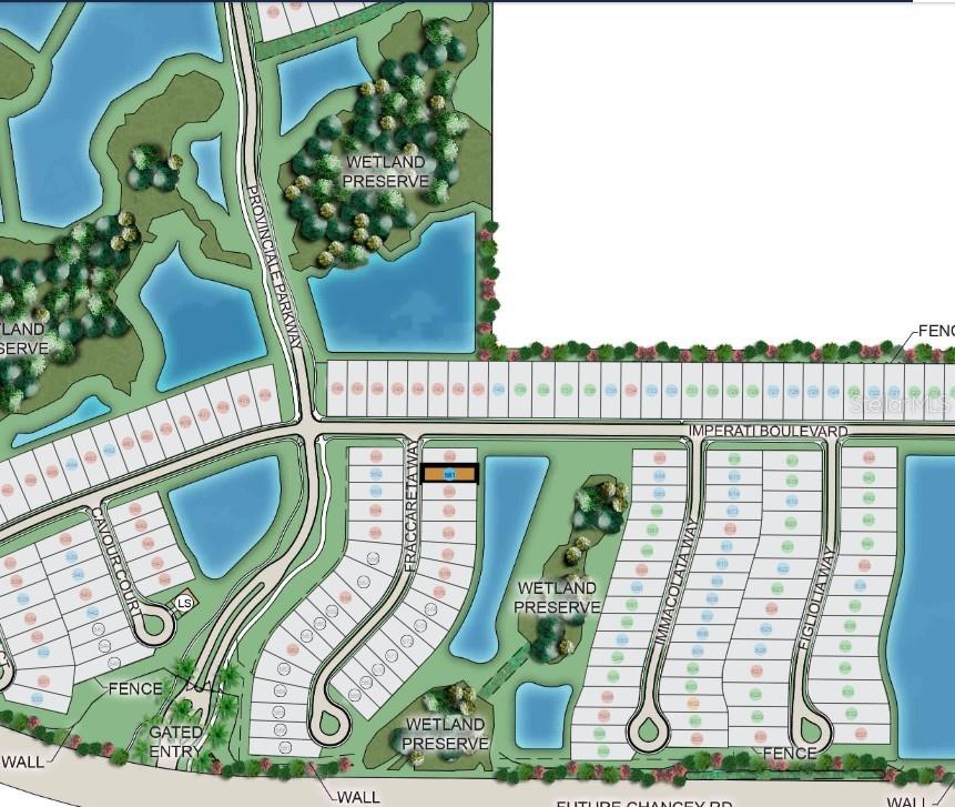 Esplanade at Wiregrass Ranch ~ Site Map