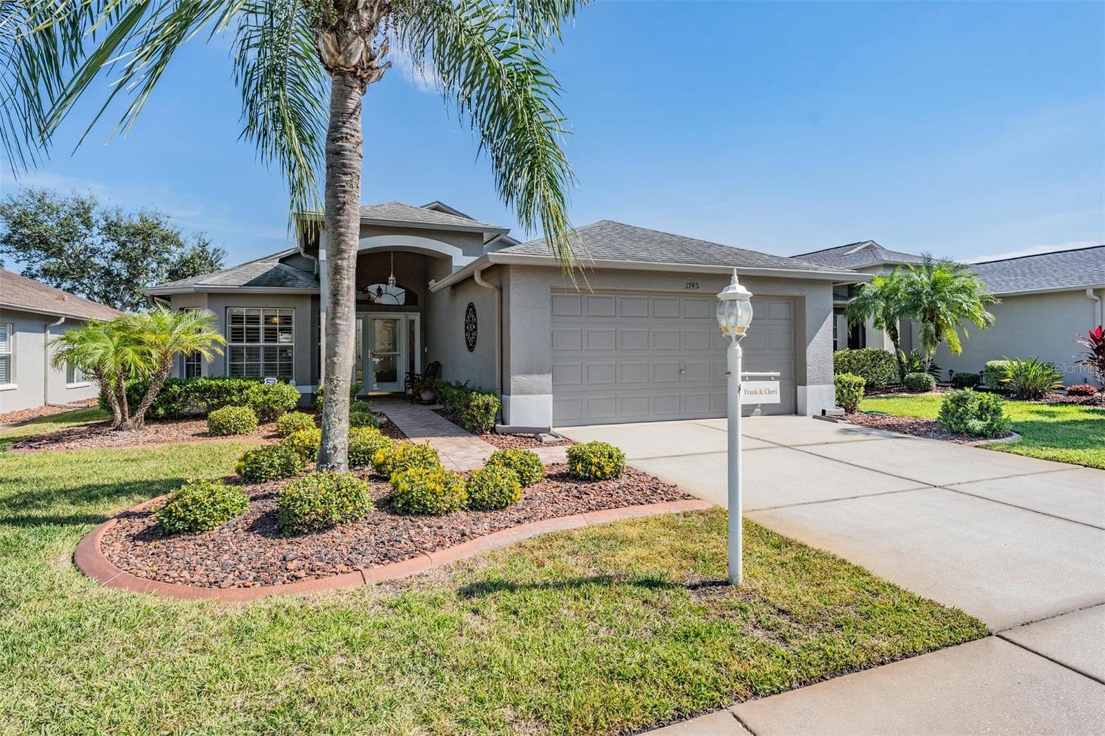 Resort-style curb appeal
