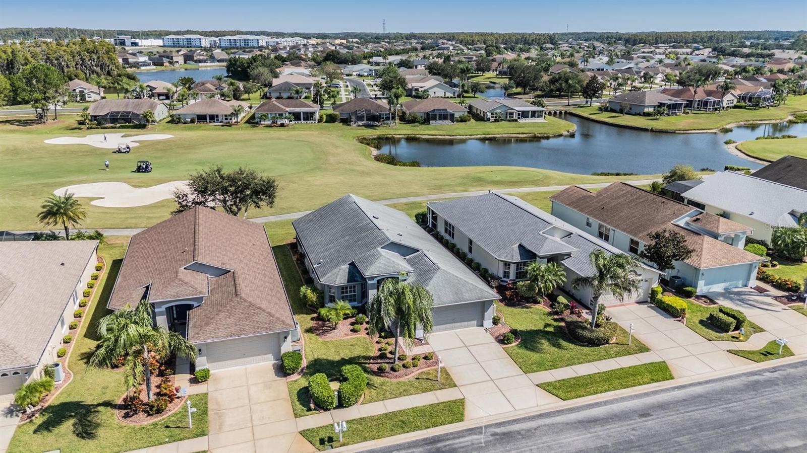 Neighborhood has sidewalks for strolling