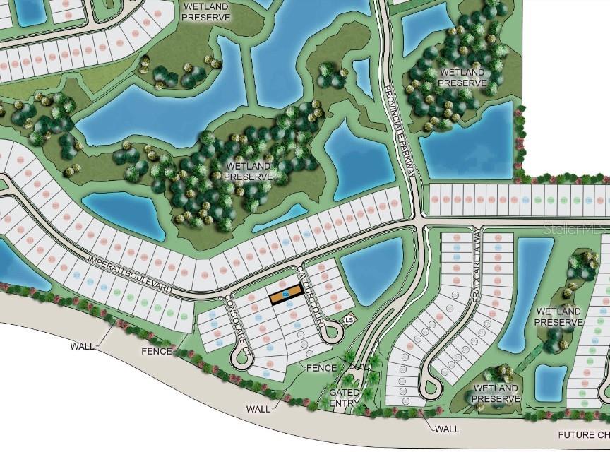 Esplanade at Wiregrass Ranch ~ Site Map