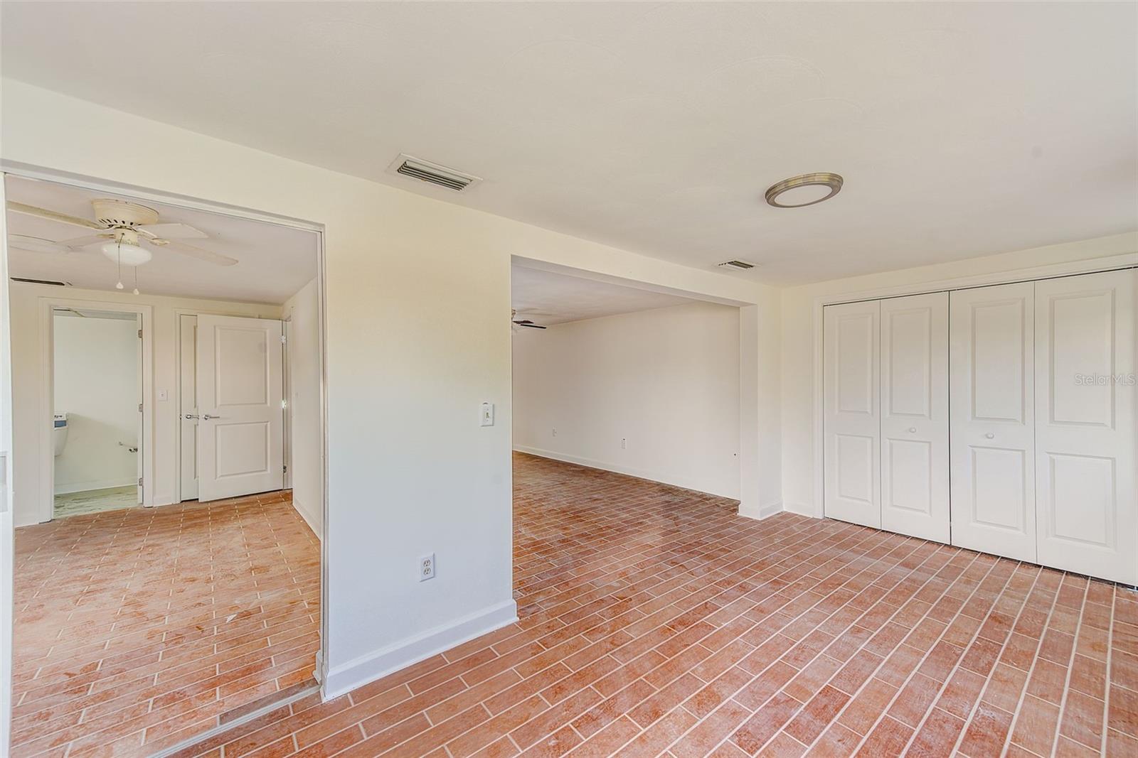 bonus room with access to primary room and living area