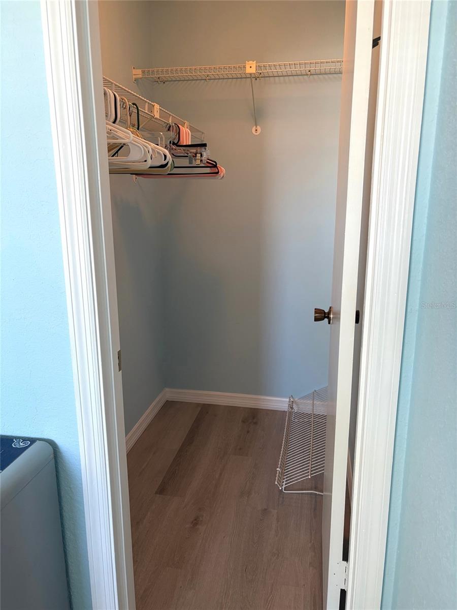 Primary Walk-in Closet