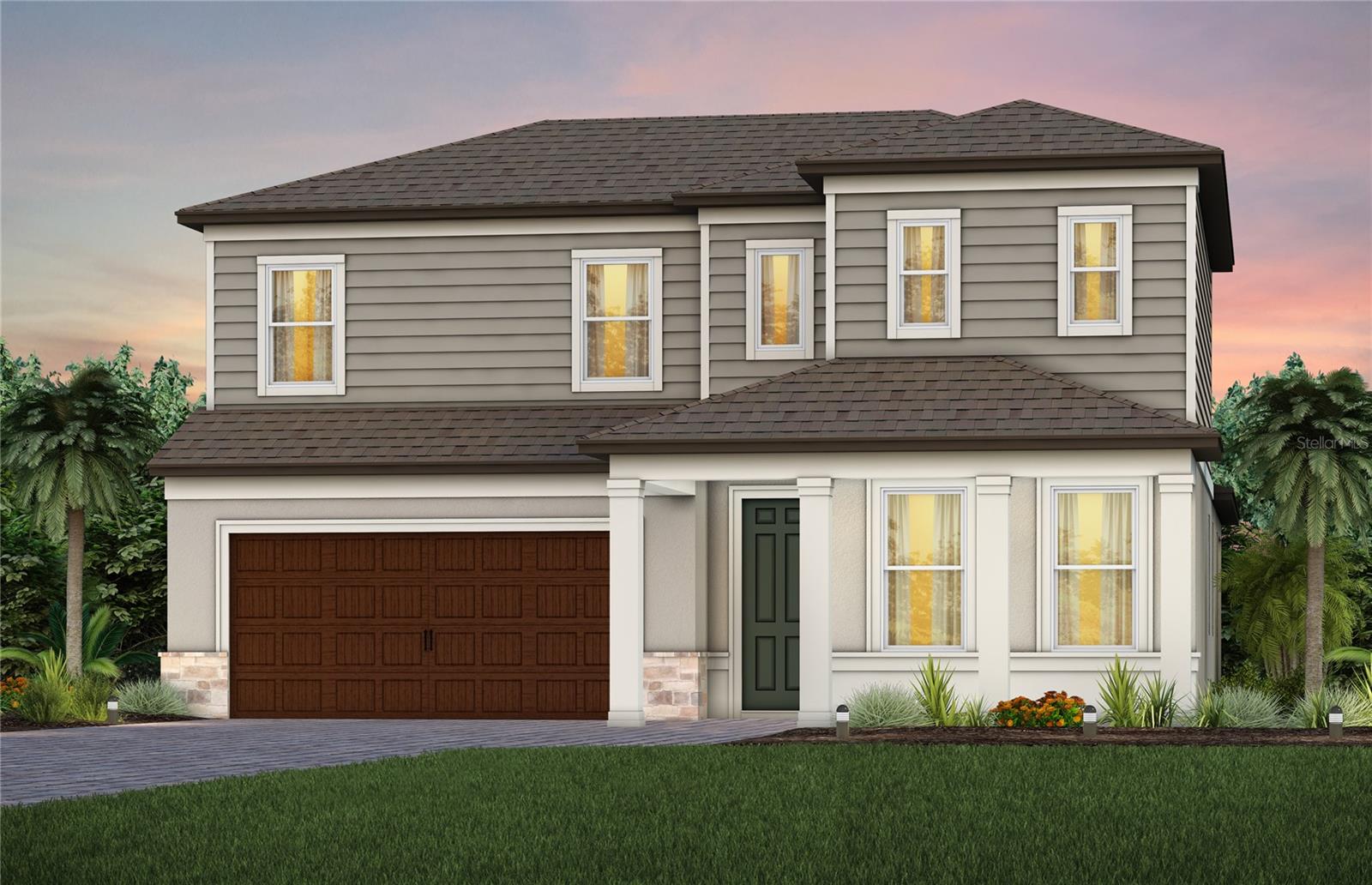 Exterior Rendering, Elevation FM2