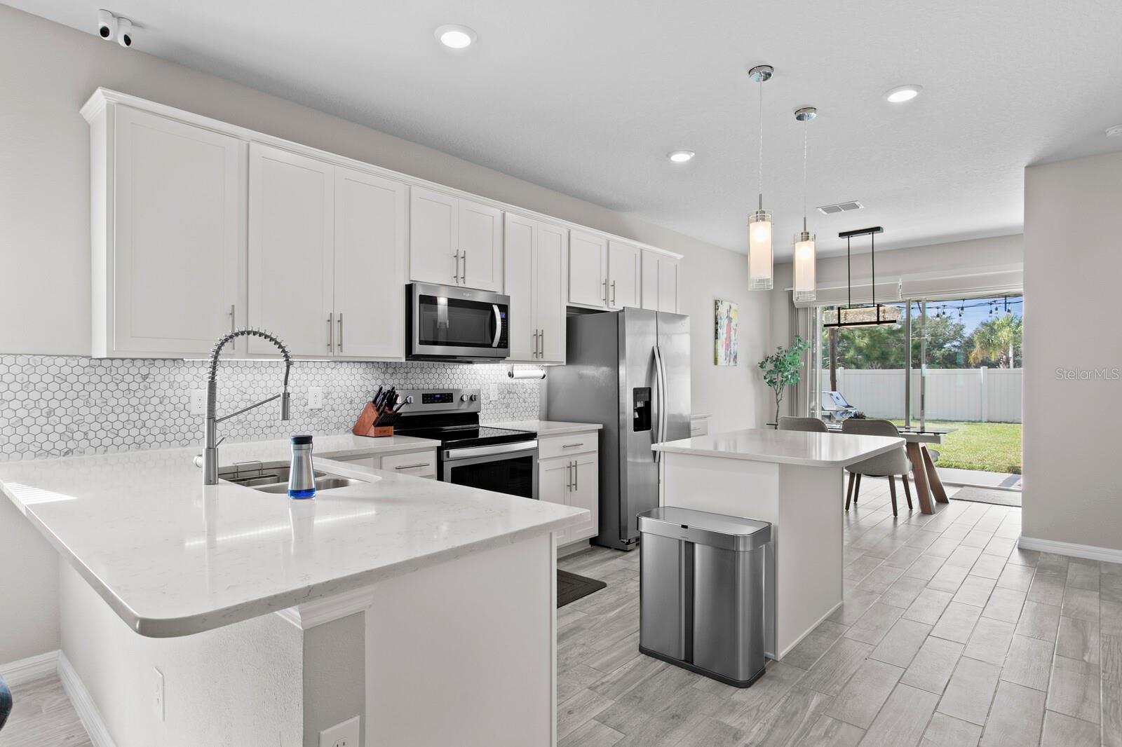 Upgraded Quartz Countertops & Stainless Appliances
