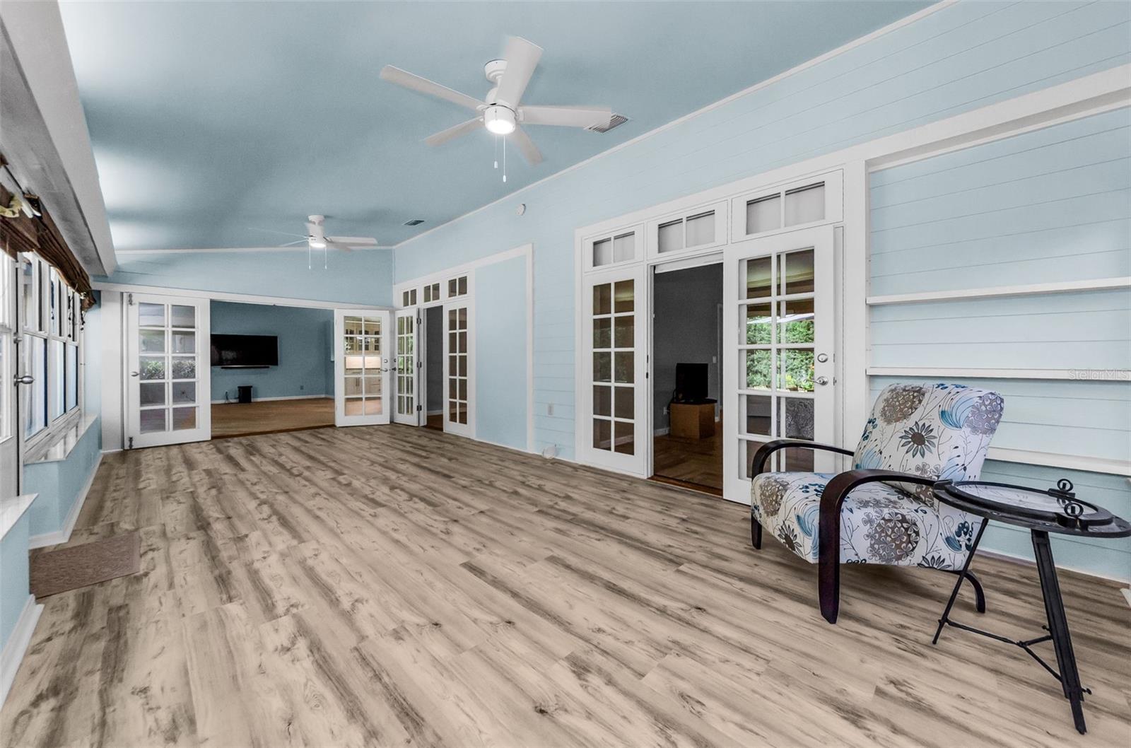 Florida Room to Master Bedroom Suite