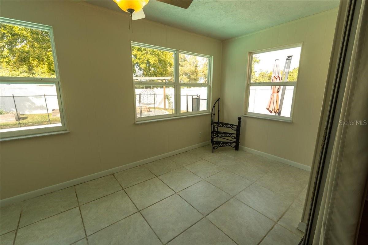 Florida room view