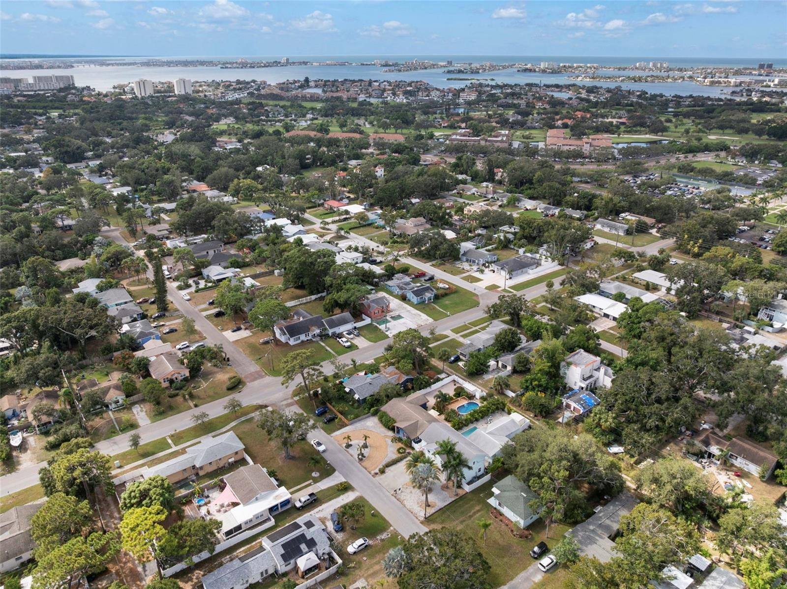 The Gulfport waterfront is a golfcart ride away!